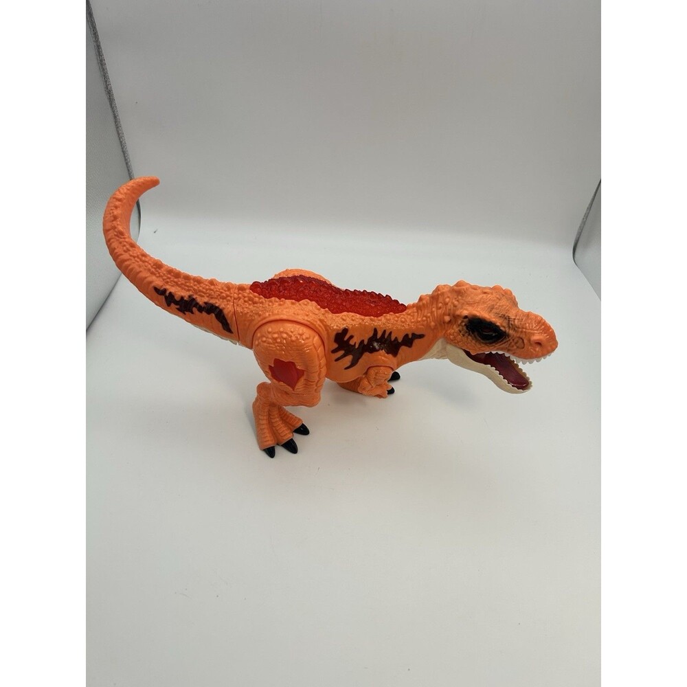 Robo Alive Dino Light Up Roaring T-Rex By ZURU 11” x 14” 💥Works💥